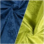 ★生地紹介★ポリエステルジャガード　牡丹・芍薬