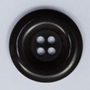 ポリエステルボタン01 - ブラック01
