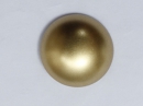 ABS樹脂ボタン01 - ゴールド01 - 15mm