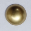 ABS樹脂ボタン01 - ゴールド01 - 21mm