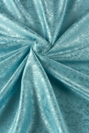 ポリエステルジャガード　牡丹 - ブルー3041 - ウインドウを閉じる