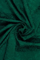 ポリエステルジャガード　ふくれダマスク - グリーン3194 - ウインドウを閉じる