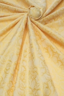 ポリエステルジャガード　芍薬 - イエロー・オレンジ3283 - ウインドウを閉じる