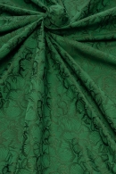 ポリエステルジャガード　芍薬 - グリーン3286 - ウインドウを閉じる