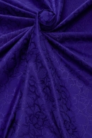 ポリエステルジャガード　芍薬 - ブルー3292 - ウインドウを閉じる