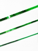 スパンコールテープ平丸 - グリーン01　6mm　30M乱巻き