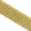 フリンジ編み　75ｍｍ　ゴールド